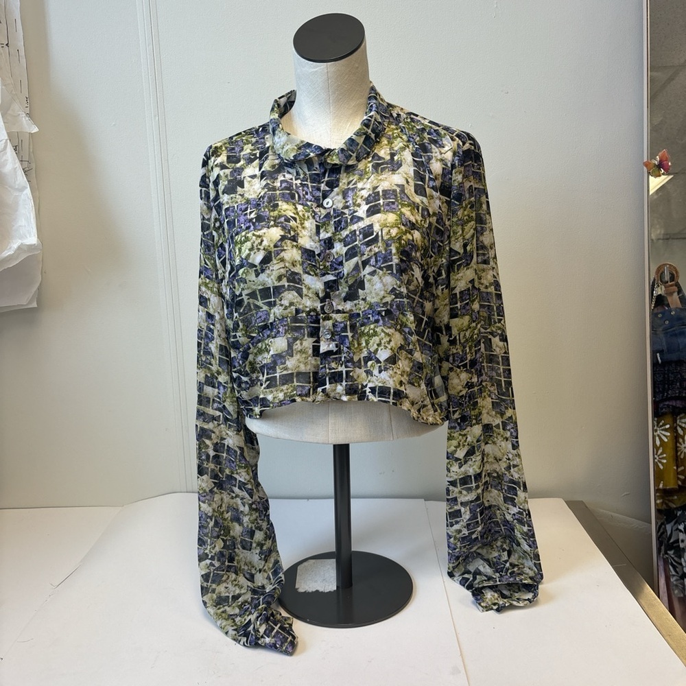 Stylish Women's Multicolor Blouse